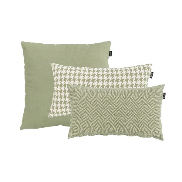 Zielono-biała poduszka ogrodowa Hartman Poule, 30x50 cm-image-1