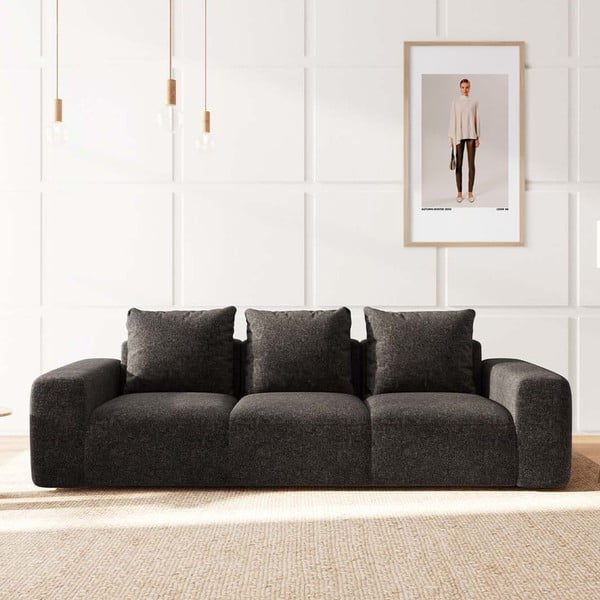 Antracytowa sofa 287 cm Monce – Rodier-image-1