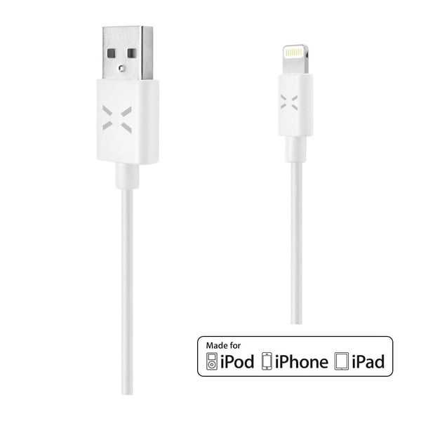 Biały
  kabel USB Fixed TO Lightning ze złączem Lightning, MFI, 1m