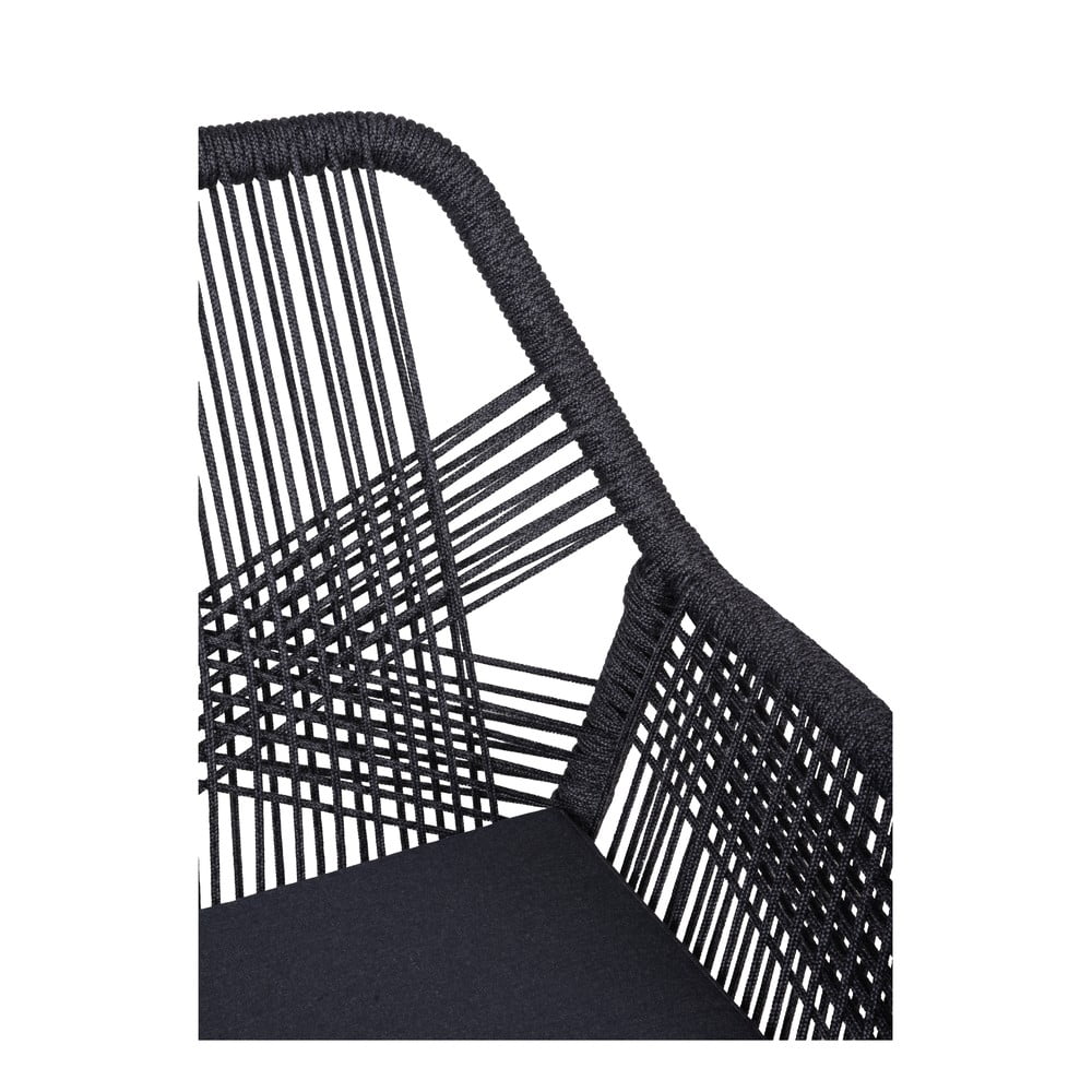Szare drewniane krzesło ogrodowe Pomona – Garden Pleasure (zdjęcie 3)