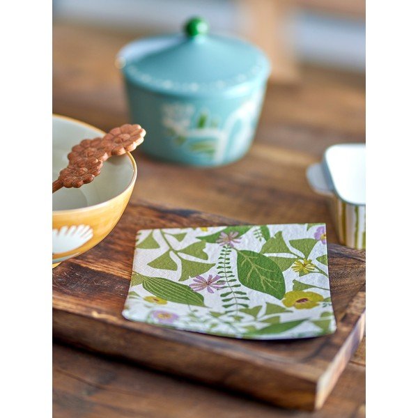 Papierowe serwetki zestaw 20 szt. Camelie – Bloomingville-image-1