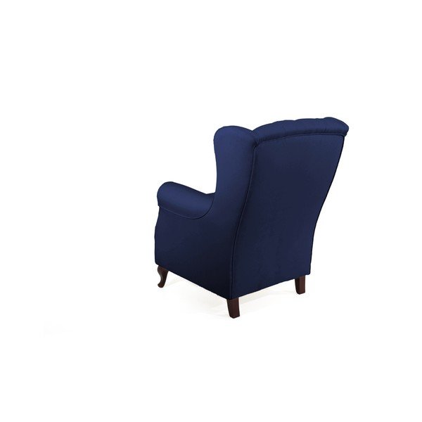 Ciemnoniebieski fotel Max Winzer Lex-image-2