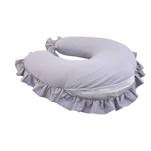 Szara poduszka do karmienia – Mila Home-image-3