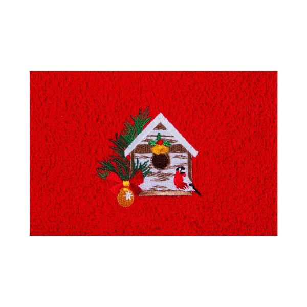 Ręcznik Christmas Chalet Red, 30x50 cm-image-1