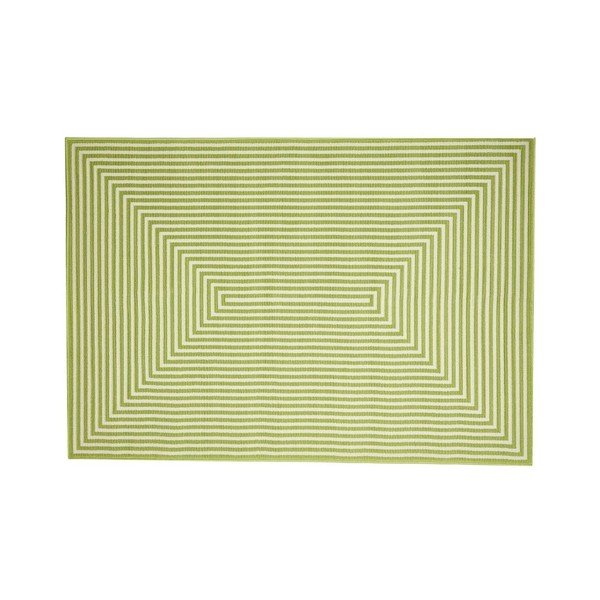 Zielony dywan odpowiedni na zewnątrz Floorita Braid, 200x285 cm-image-1