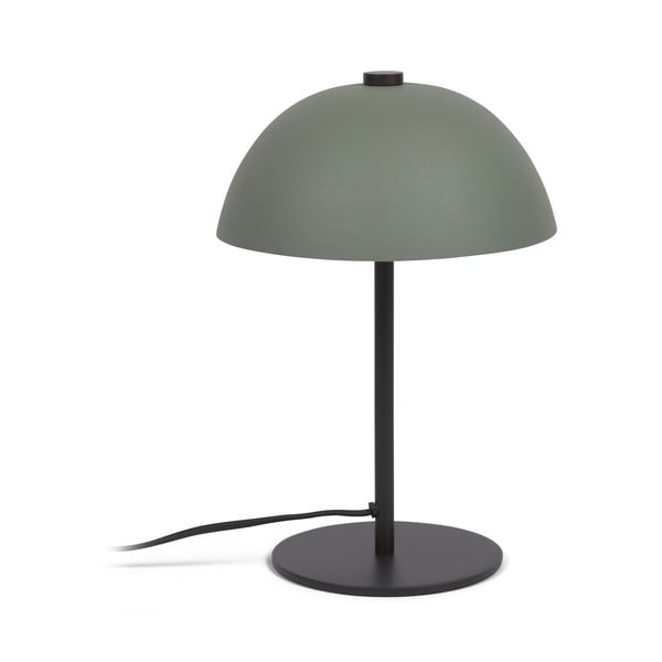 Zielona lampa stołowa z metalowym kloszem (wys. 33 cm) Aleyla – Kave Home