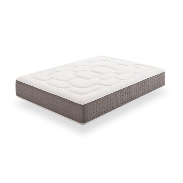 Średnio twardy/ekstra twardy piankowy materac dwustronny 140x200 cm Kingmax Multizone – Moonia