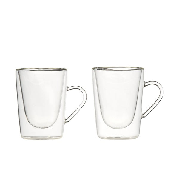 Zestaw 2 szklanek z podwójną ścianką Bredemeijer Coffee&Tea, 295 ml