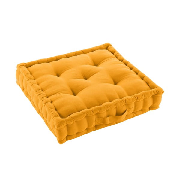 Żółty worek do siedzenia Twily – douceur d'intérieur
