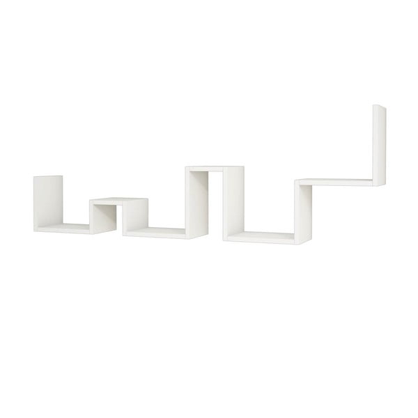 Biała półka Ladder, szer. 154,6 cm