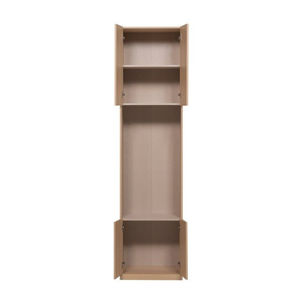 Szafka modułowa w naturalnym kolorze 54x215 cm Build – WOOOD-image-4