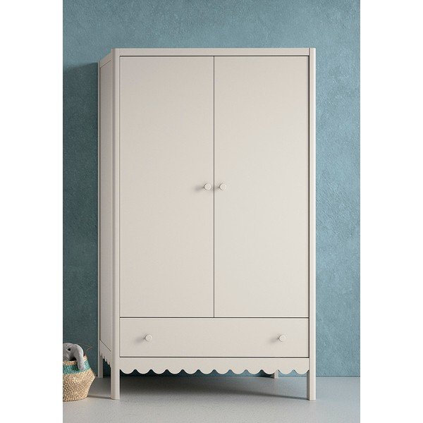 Beżowa szafa dziecięca 110x190x55 cm Swingo – Vipack-image-1