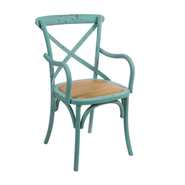 Zielone krzesło drewniane Santiago Pons Manolo