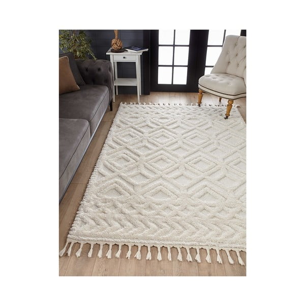 Beżowy dywan 170x120 cm Shaggy – Mila Home-image-1