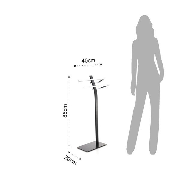Stalowy wieszak na ręczniki Sayo – Tomasucci-image-2
