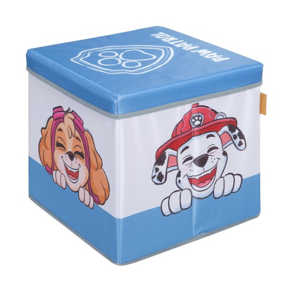 Tekstylny dziecięcy pojemnik na zabawki 30x30x30 cm Paw Patrol – Roba-image-3