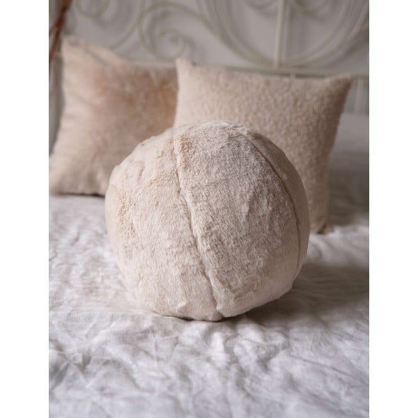 Poduszka dekoracyjna z mikropluszu ø 25 cm Top – Mioli Decor-image-2