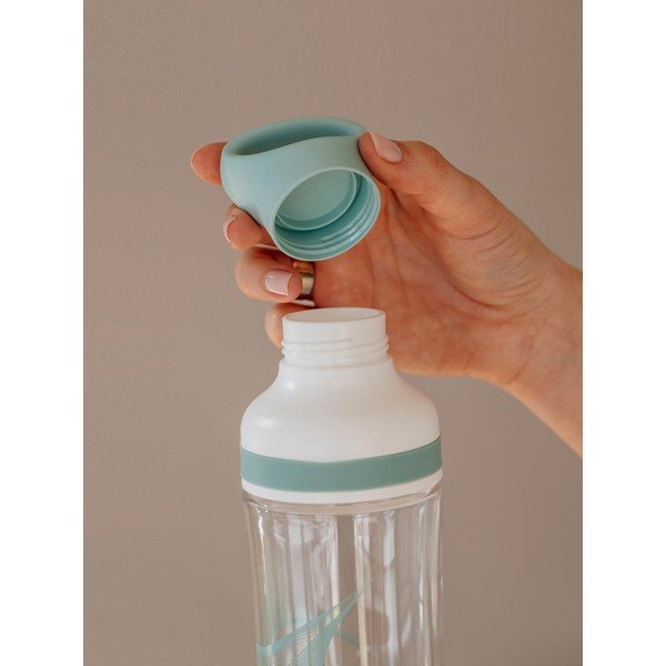 Niebiesko-biała butelka na wodę Equa Flow Wave, 800 ml-image-2