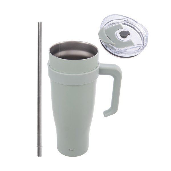 Szałwiowy kubek termiczny ze słomką 1,2 l Termo – Orion-image-2