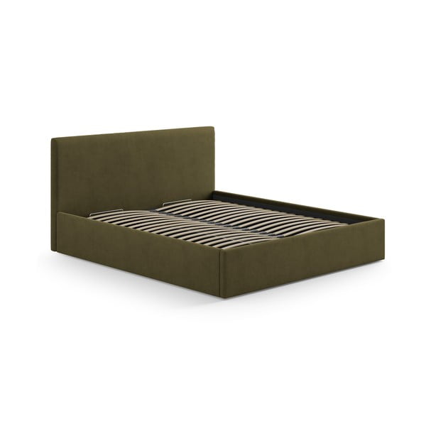 Zielony tapicerowany zagłówek 150,5x100 cm Remo – Micadoni -image-3