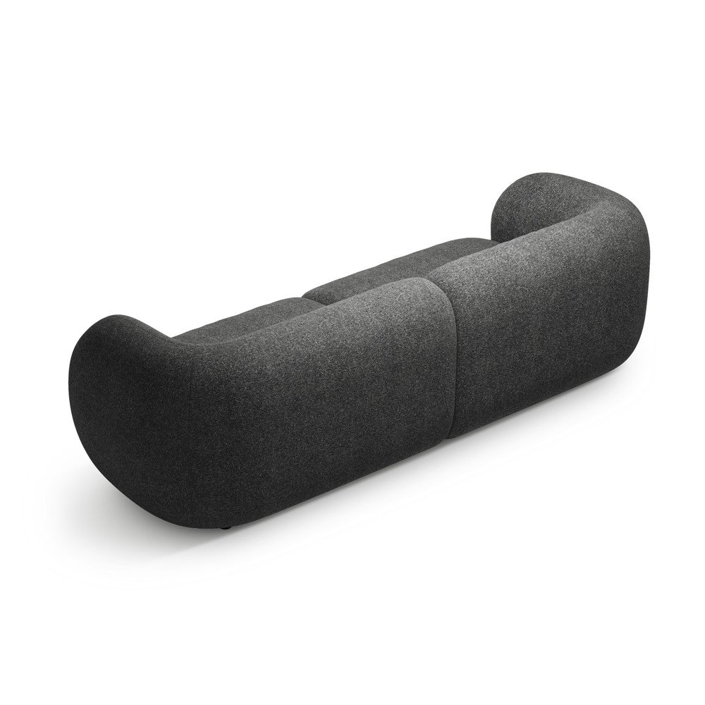 Ciemnoszara sofa 243 cm Kate – Micadoni (zdjęcie 3)