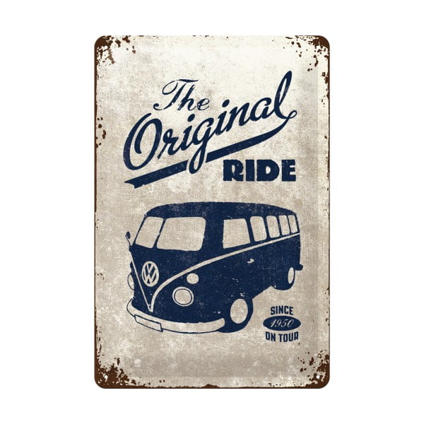 Dekoracyjna tabliczka ścienna Postershop VW The Original Ride