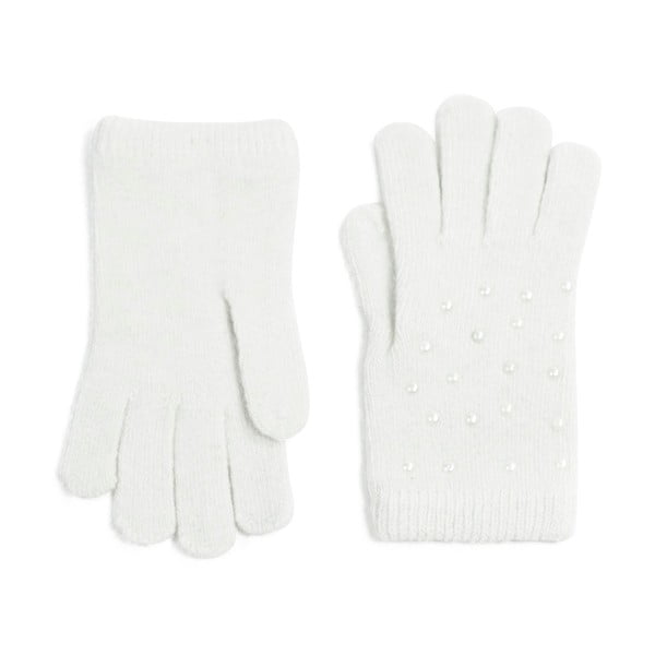 Białe rękawiczki Classico