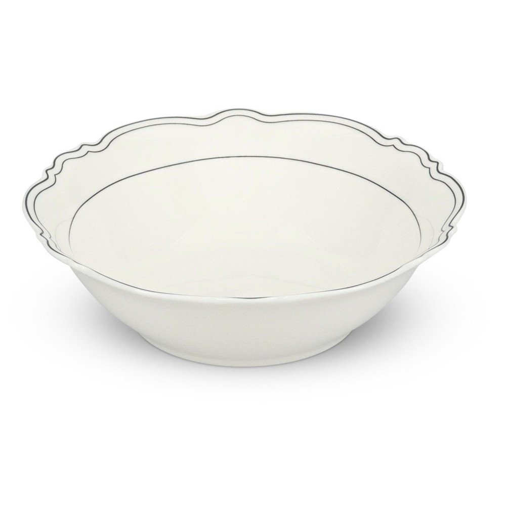 Białe misy zestaw 2 szt. ø 18 cm Odette – S|P Collection