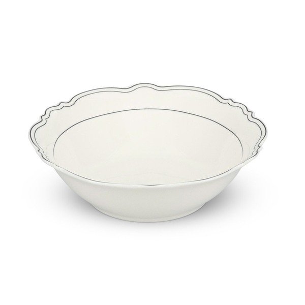 Białe misy zestaw 2 szt. ø 18 cm Odette – S|P Collection