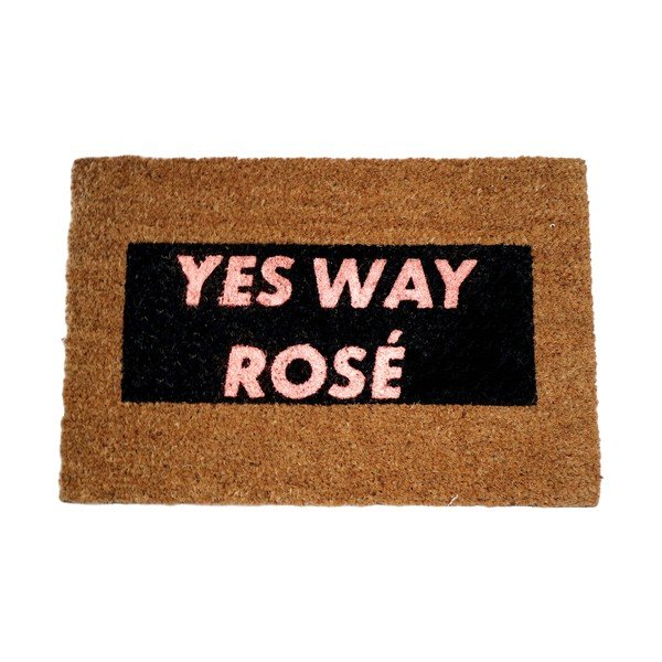 Wycieraczka z naturalnego włókna kokosowego Artsy Doormats Glitter Yes, 40x60 cm