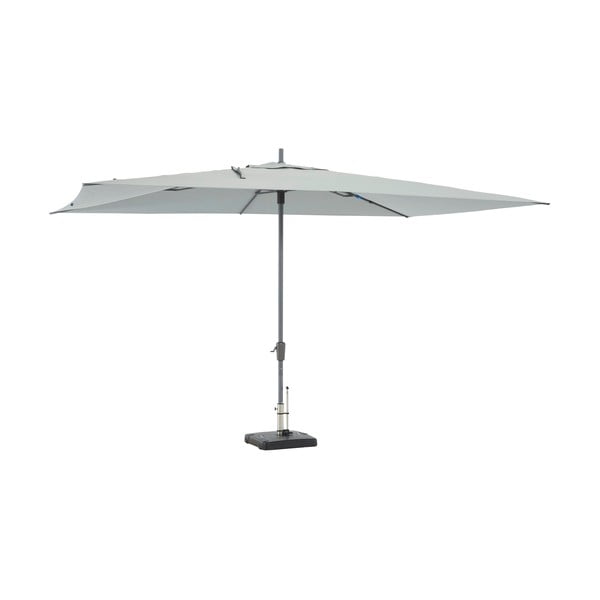 Szary parasol ogrodowy 300x400 cm Rectangle − Madison