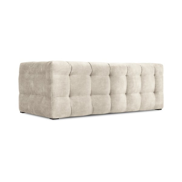 Beżowa aksamitna sofa Windsor & Co Sofas Vesta, 208 cm-image-4
