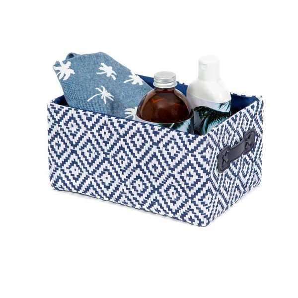 Tekstylny koszyk do łazienki 23,5x16x12 cm Enzo – Compactor-image-3