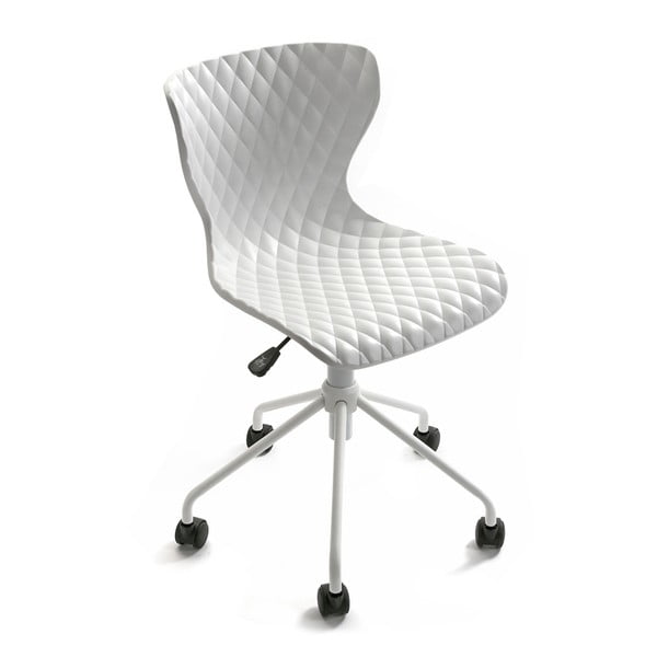 Białe
  krzesło biurowe Versa