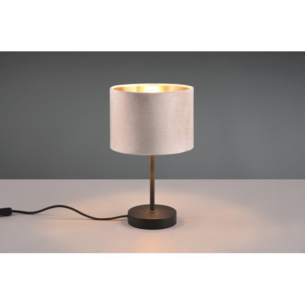 Czarno-beżowa lampa stołowa (wys. 33 cm) Julieta – Trio-image-1