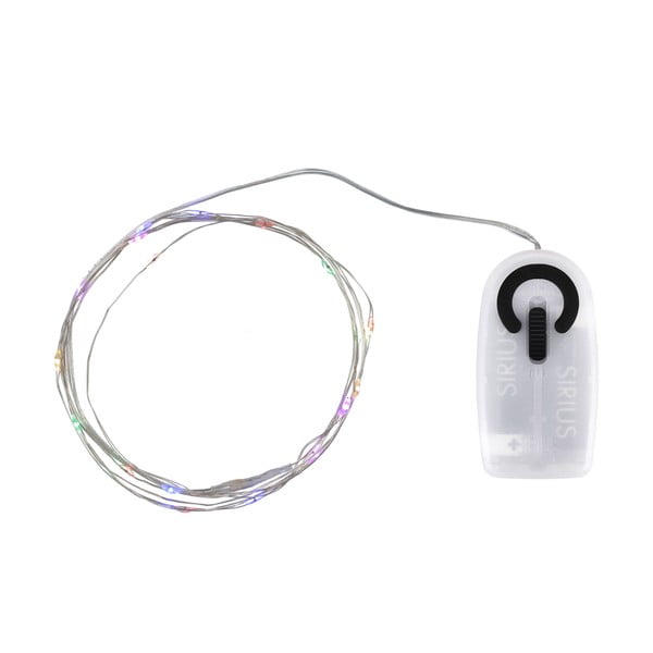 Girlanda świetlna liczba żarówek 20 szt. długość 190 cm Knirke multi – Sirius