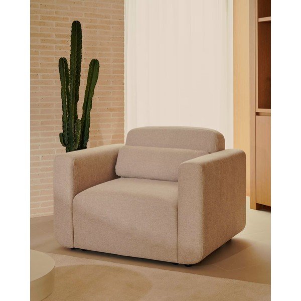 Beżowy fotel Neom – Kave Home-image-1