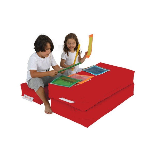 Czerwona sofa dla dzieci 100 cm Nier – Floriane Garden-image-3