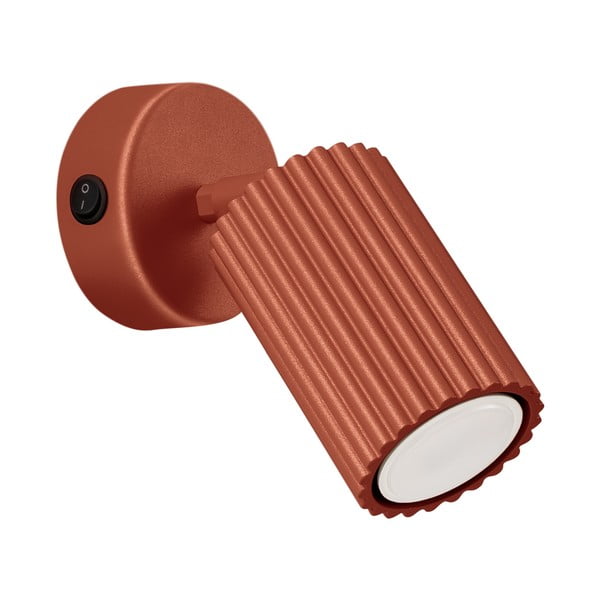 Ceglasta lampa punktowa 8x16 cm Gleam – Sollux