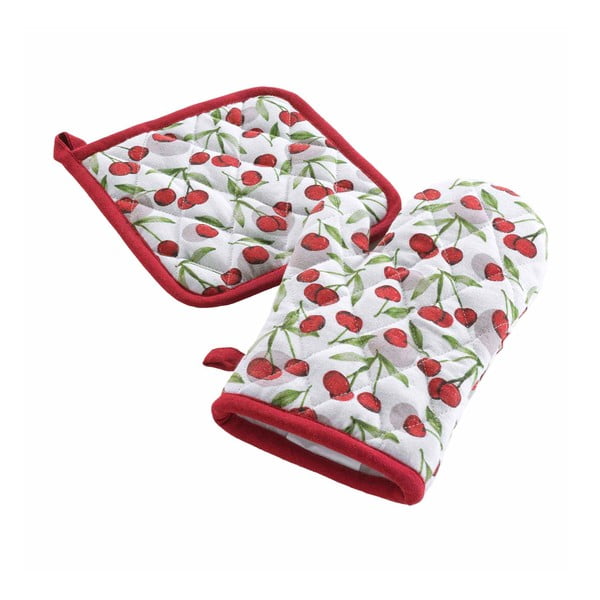 Rękawice kuchenne zestaw 2 szt. Cerisette – douceur d'intérieur