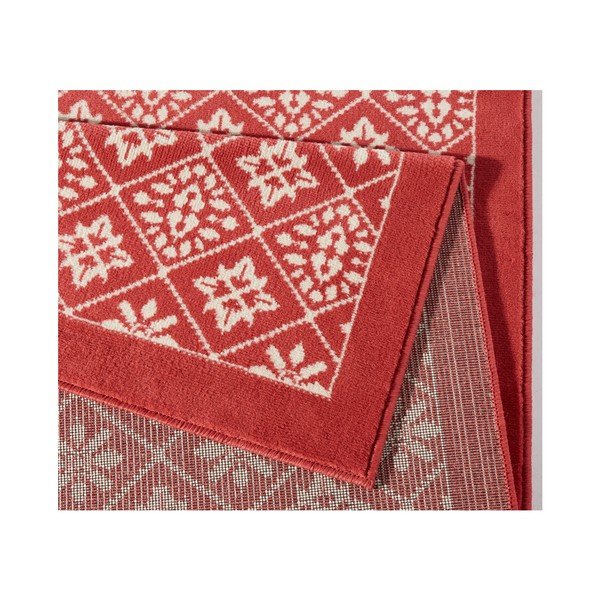 Czerwony dywan Hanse Home Gloria Tile, 160x230 cm-image-2