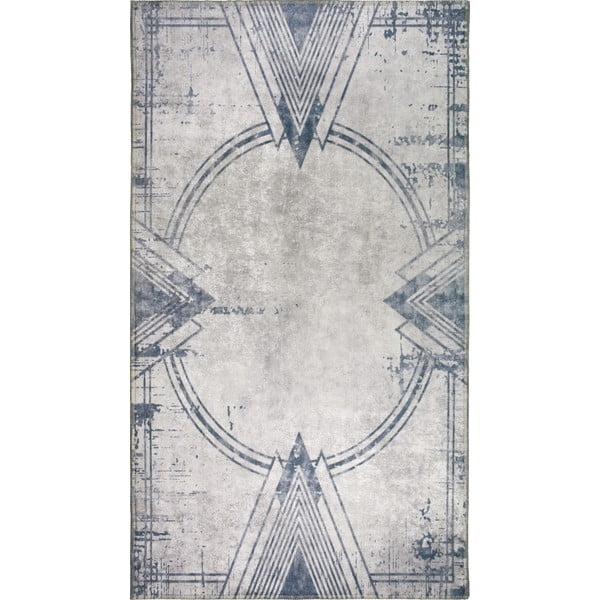 Jasnoszary dywan odpowiedni do prania 80x50 cm – Vitaus