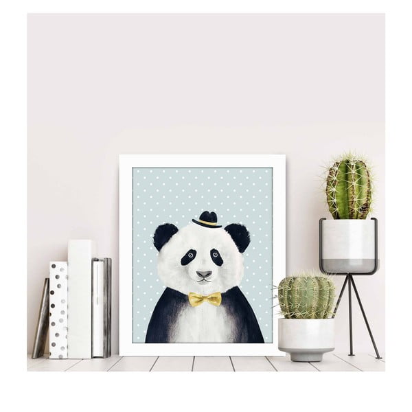 Obraz dekoracyjny Panda, 28,5x23,5 cm-image-1