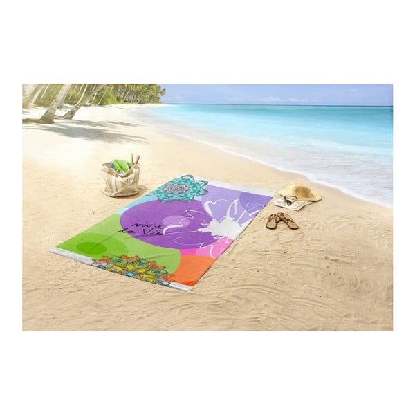 Ręcznik plażowy z nadrukiem HIP Vivant, 100x180 cm-image-1