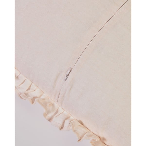 Poszewka na poduszkę z mieszanki lnu 45x45 cm Nacha – Kave Home-image-2