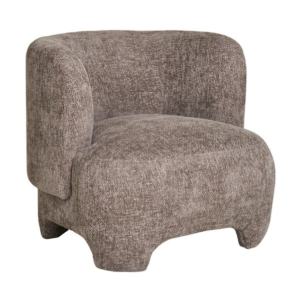 Brązowy fotel Nazare – House Nordic