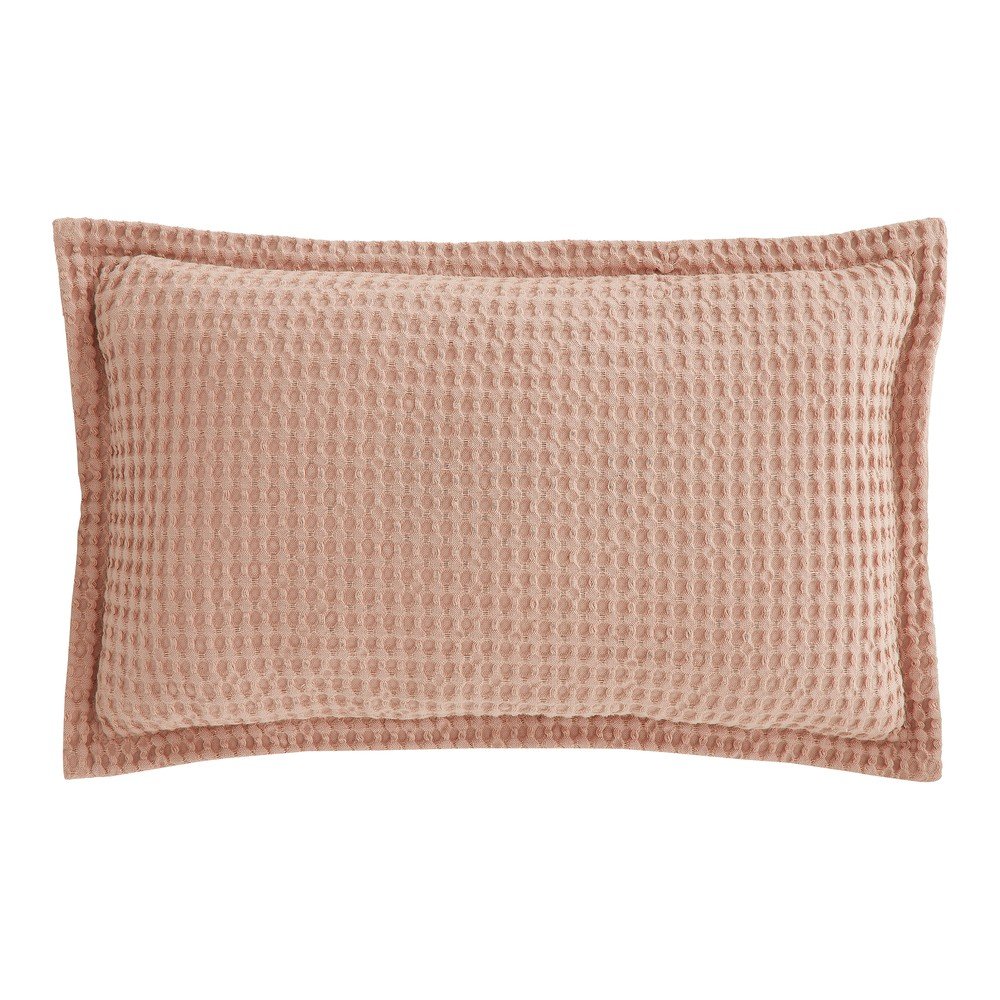 Bawełniana poduszka dekoracyjna 30x50 cm Jaipur Chunky Waffle – Pineapple Elephant