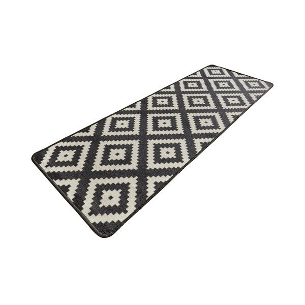 Czarny chodnik kuchenny Hanse Home Diamond, 67x180 cm-image-1