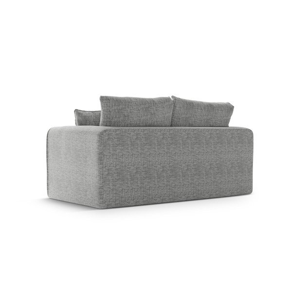 Jasnoszara rozkładana sofa 158 cm Lido – Micadoni -image-3