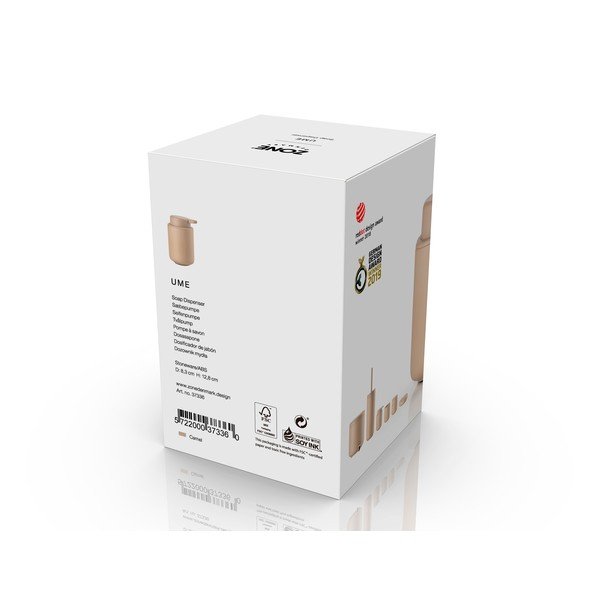 Beżowy kamionkowy dozownik do mydła 250 ml Ume – Zone-image-4